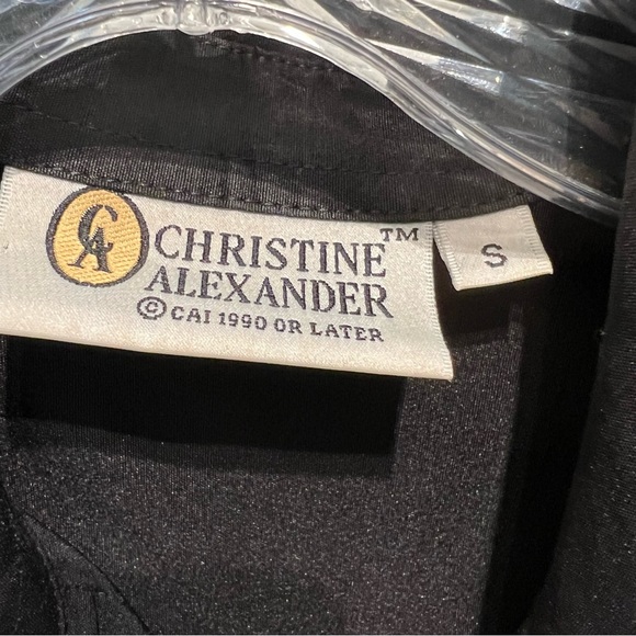 Christine Alexander Rhinestones Collared Button Down Blouse - Picture 10 of 10